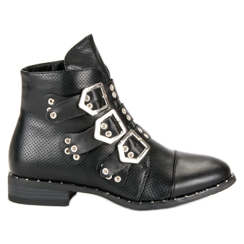 SDS Rockstiefel für Damen schwarz