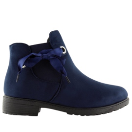 Warme Jodhpur-Stiefel, marineblau XY-528 Blue