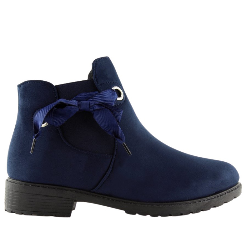 Warme Jodhpur-Stiefel, marineblau XY-528 Blue navy blau
