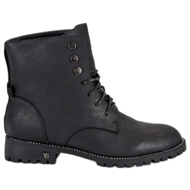 Balada Arbeitsstiefel zum Schnüren schwarz