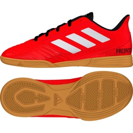 Hallenschuhe adidas Predator Tango 18.4 rot