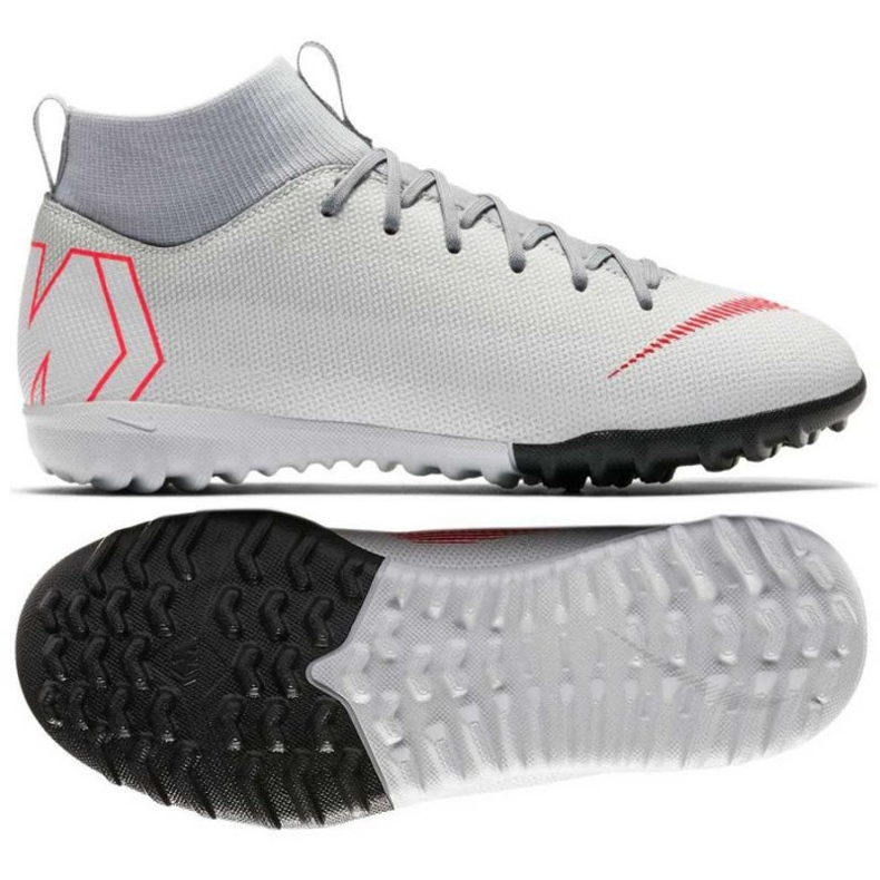 Nike Mercurial SuperflyX 6 Fußballschuh grau
