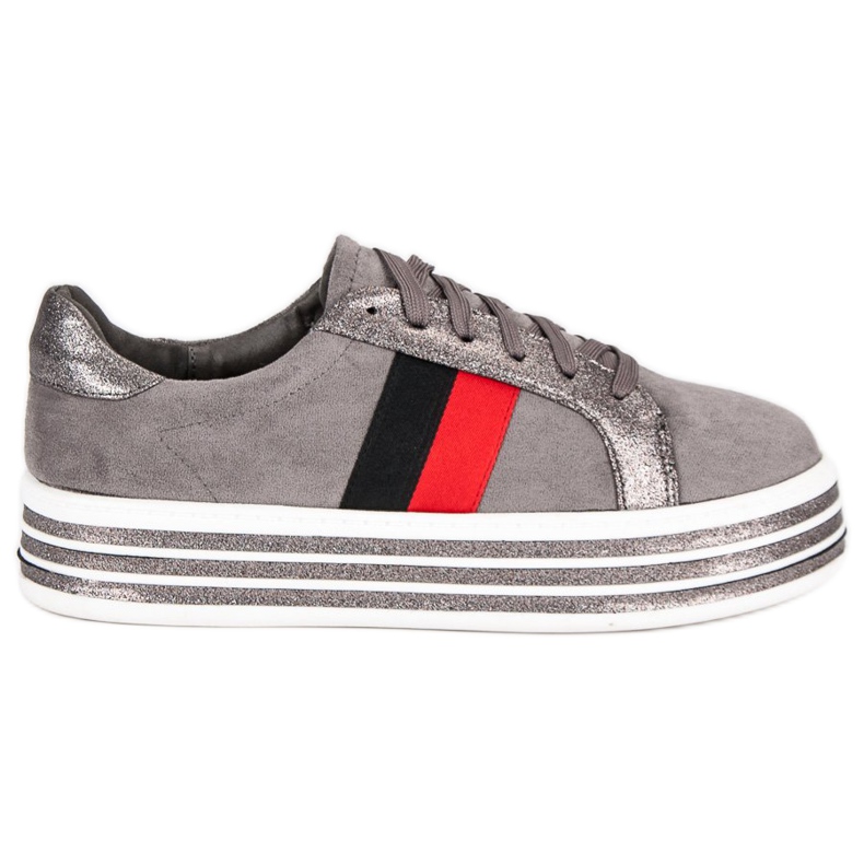 Sneaker auf der VICES-Plattform grau