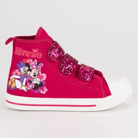 Mickey-Mouse-Turnschuhe rosa