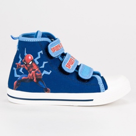 Klett-Turnschuhe SPIDER-MAN blau