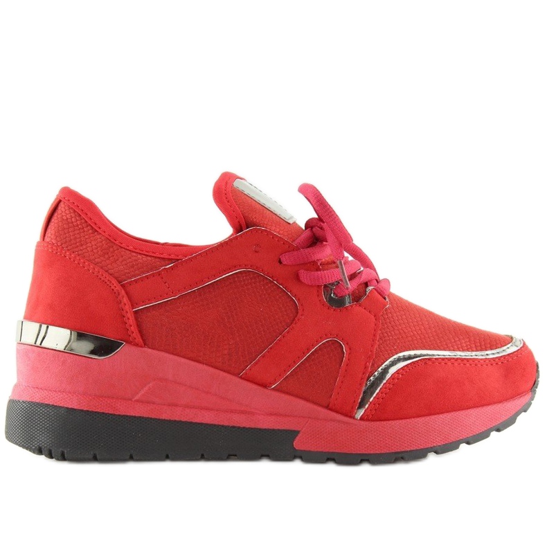Rote Damen Sportschuhe BL141P Rot