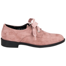 Puderfarbene Schnürschuhe VICES rosa