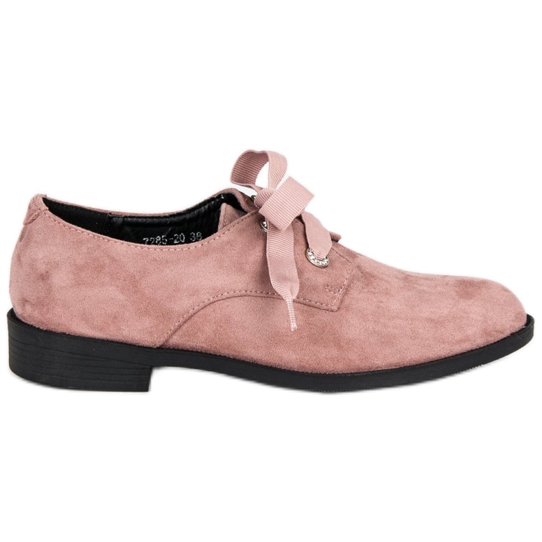 Puderfarbene Schnürschuhe VICES rosa