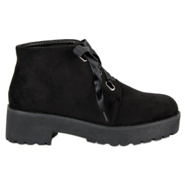 Nio Nio Stylische niedrige Stiefel schwarz