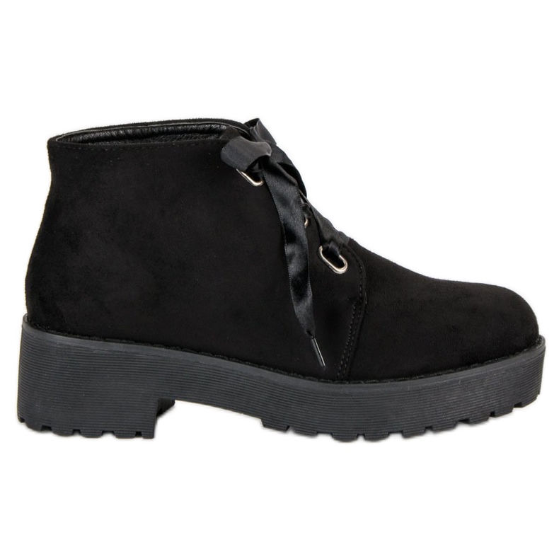 Nio Nio Stylische niedrige Stiefel schwarz