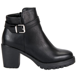 Kayla Jeden Tag schwarze Stiefel