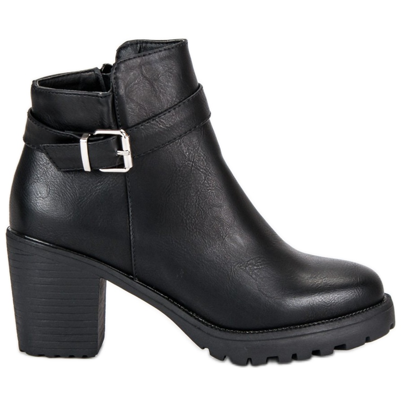 Kayla Jeden Tag schwarze Stiefel