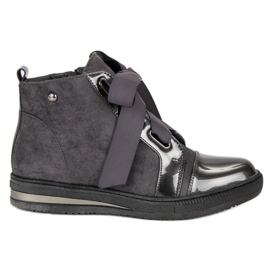 Filippo Stylische Sneaker über dem Knöchel grau