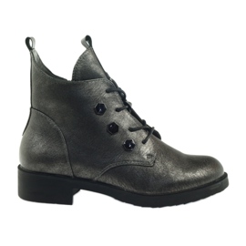 Stiefel mit Nieten Sergio Leone 308 grau
