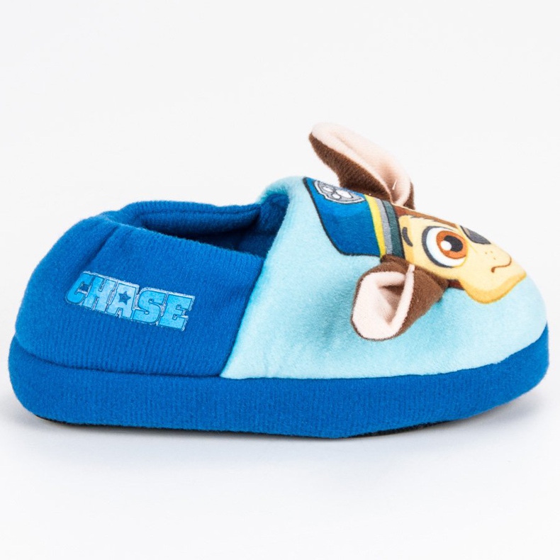 Slip-On Doggy Patrouille Hausschuhe blau