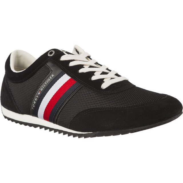 Tommy Hilfiger Corporate Material Mix Runner 990 schwarz