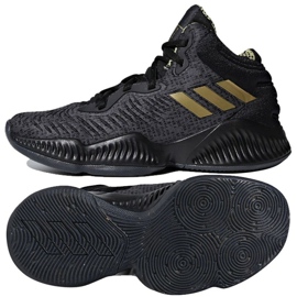 Basketballschuhe adidas Mad Bounce 2018 schwarz