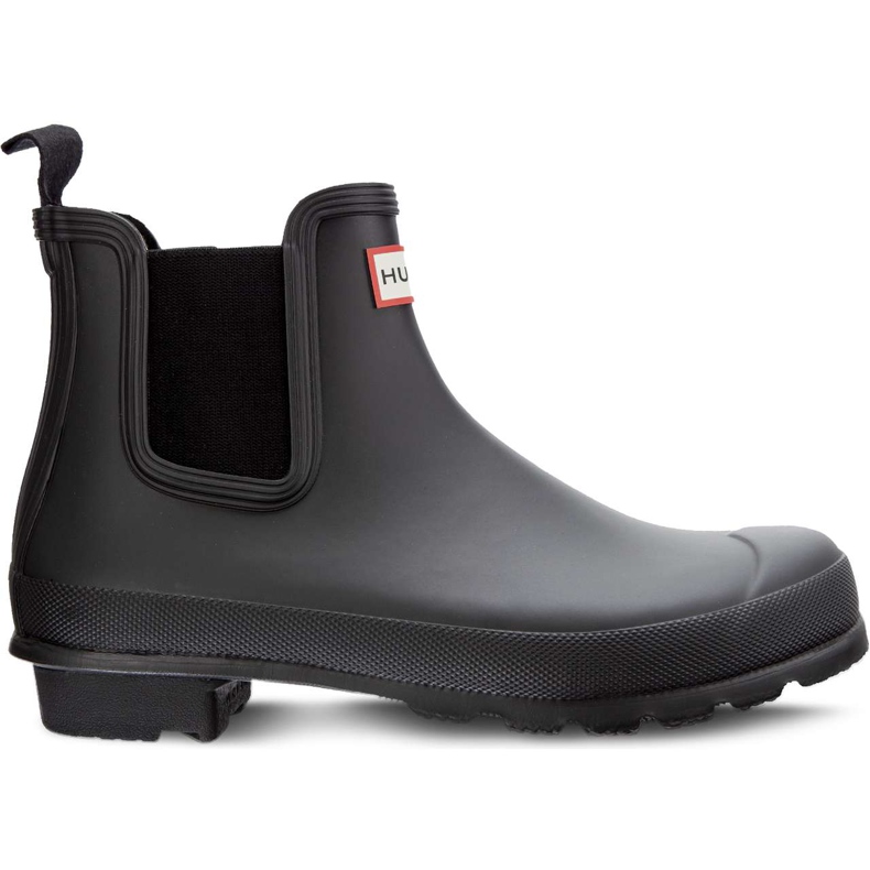 Hunter Damen Original Chelsea Black schwarz