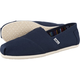 Toms Canvas Herren Classic Alpargata 866 marineblau