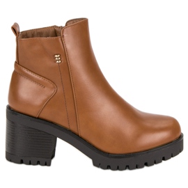 Kamel High Heels braun