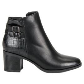 Filippo Klassische Stiefel mit hohen Absätzen schwarz