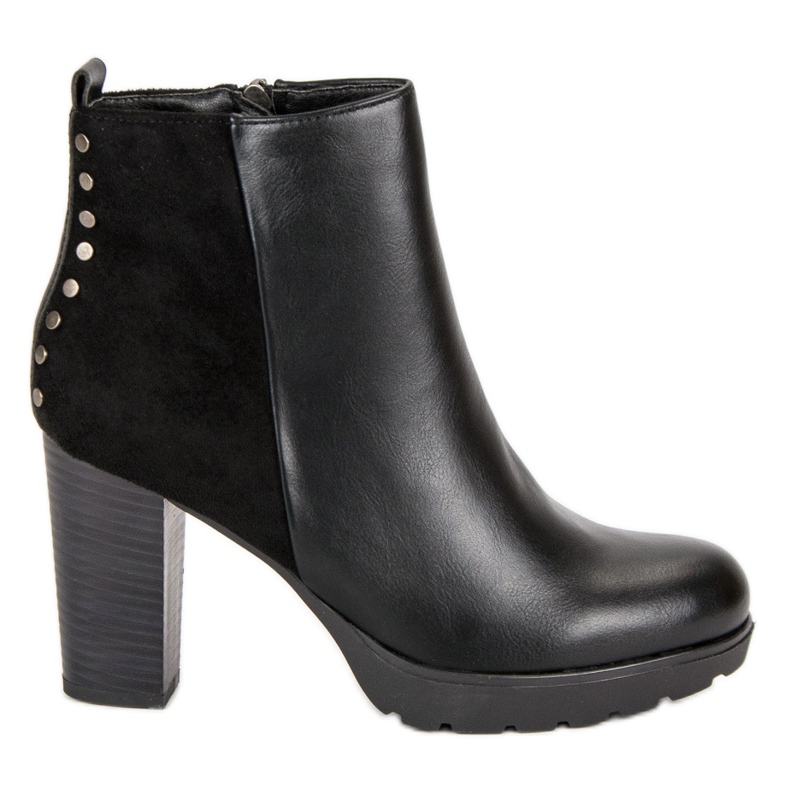 Weide Elegante Stiefel für den Herbst schwarz