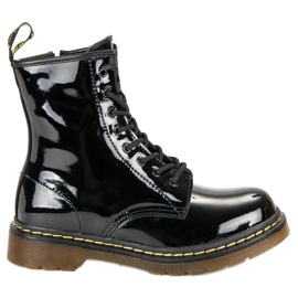 Lackierte Stiefel Glany MCKEY schwarz