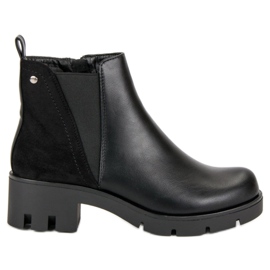 Lucky Shoes Bequeme Herbststiefel schwarz