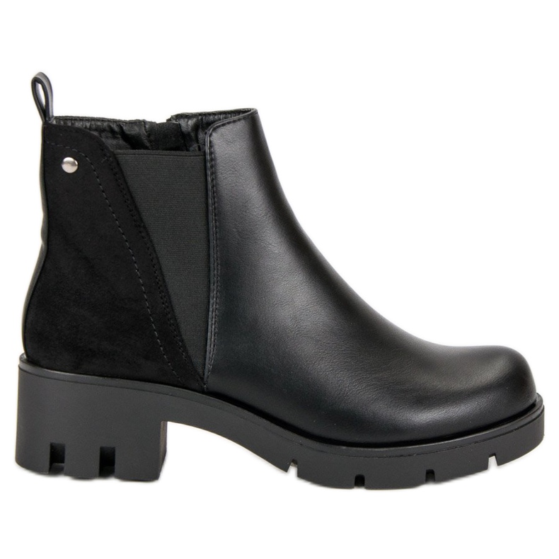 Lucky Shoes Bequeme Herbststiefel schwarz