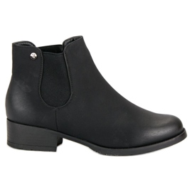 Matte Chelsea-Stiefel in Schwarz VICES