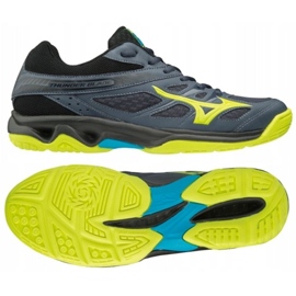Mizuno Thunder Blade M V1GA177047 Volleyballschuhe schwarz blau