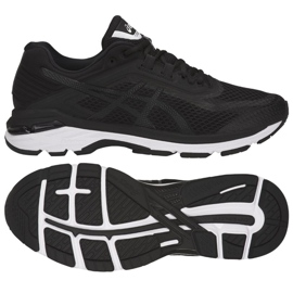 Laufschuhe Asics GT-2000 M T805N-9001 schwarz