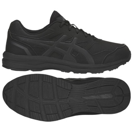 Asics Gel Mission 3 M Q801Y-9097 Laufschuhe schwarz