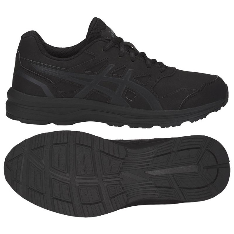 Laufschuhe Asics Gel Mission 3 W Q851Y-9097 schwarz