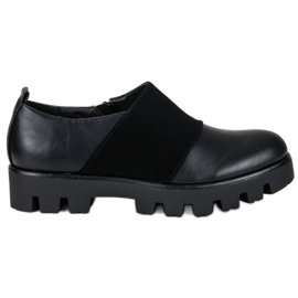 J. Star Modische schwarze Schuhe