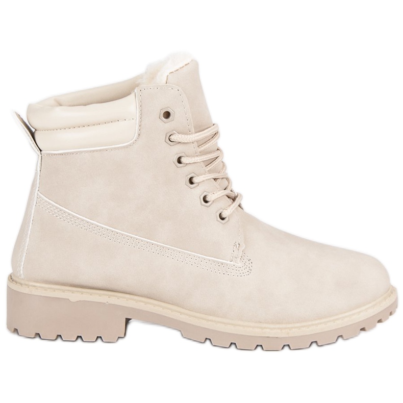 Beige warme Trapper