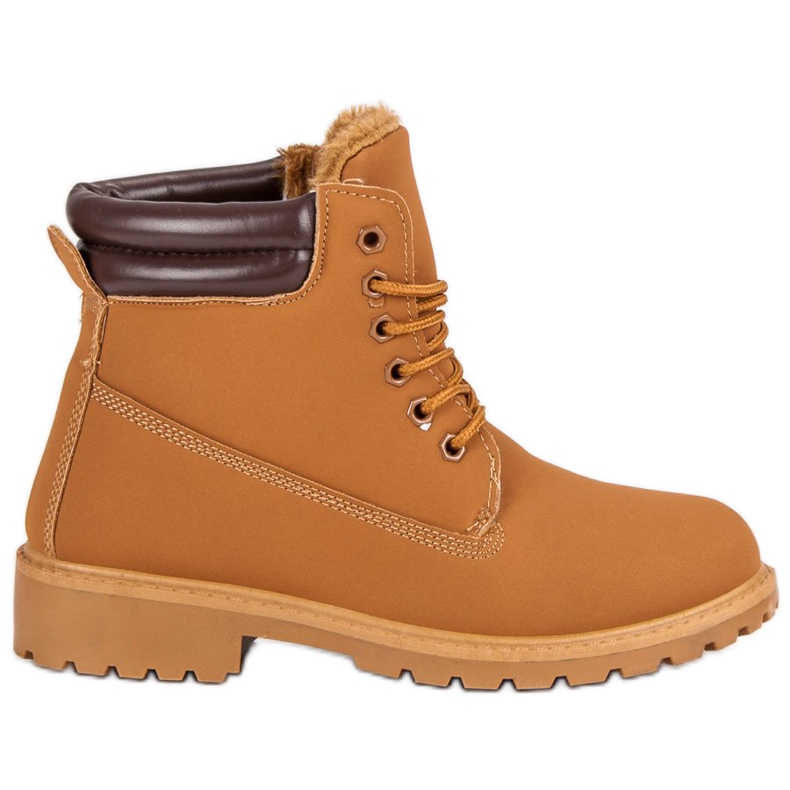 Warme Kamelfallen braun