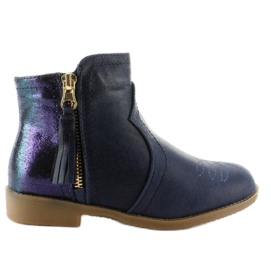 Chelsea-Boots für Kinder k1647301 Marino marineblau