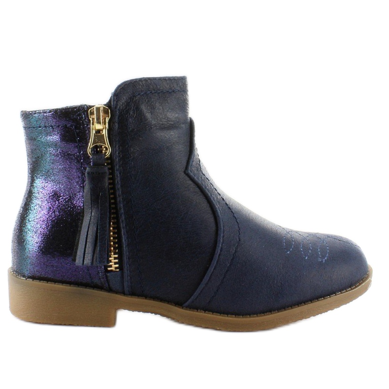 Chelsea-Boots für Kinder k1647301 Marino navy blau