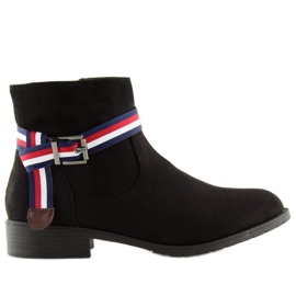 Schwarze Chelsea-Boots für Damen 99-150 Schwarz