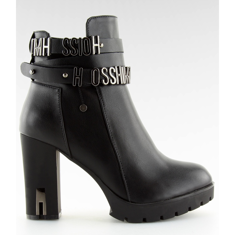 Schwarze Stiefeletten Z122 schwarz