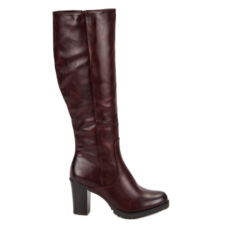 Klassische VINCEZA Stiefel rot