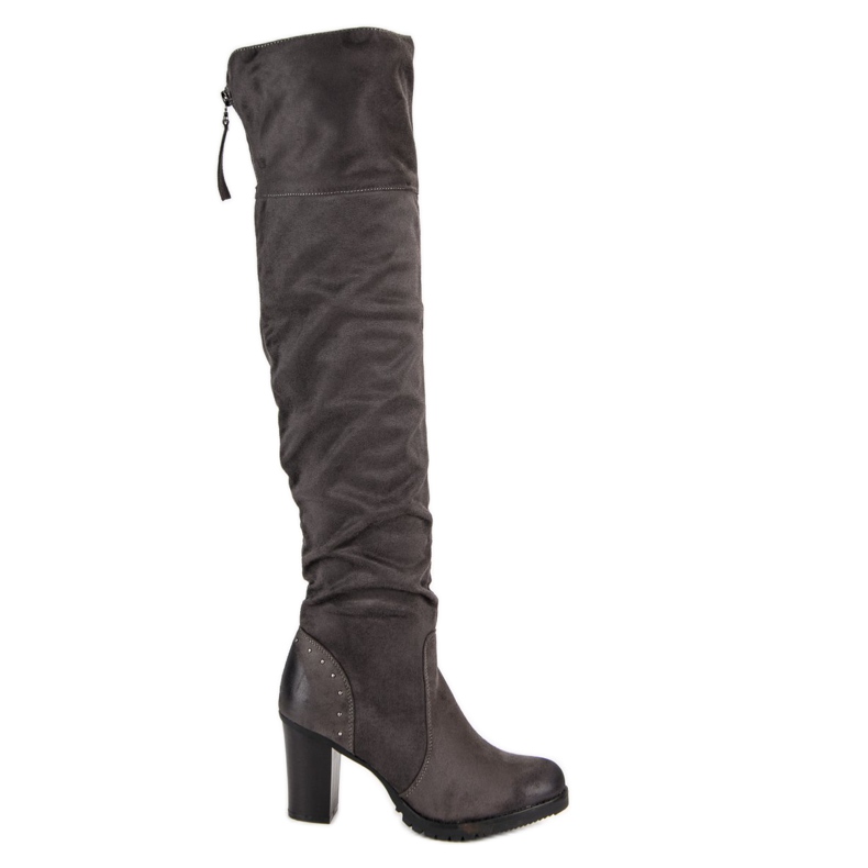 VINCEZA Freizeitstiefel für Damen grau