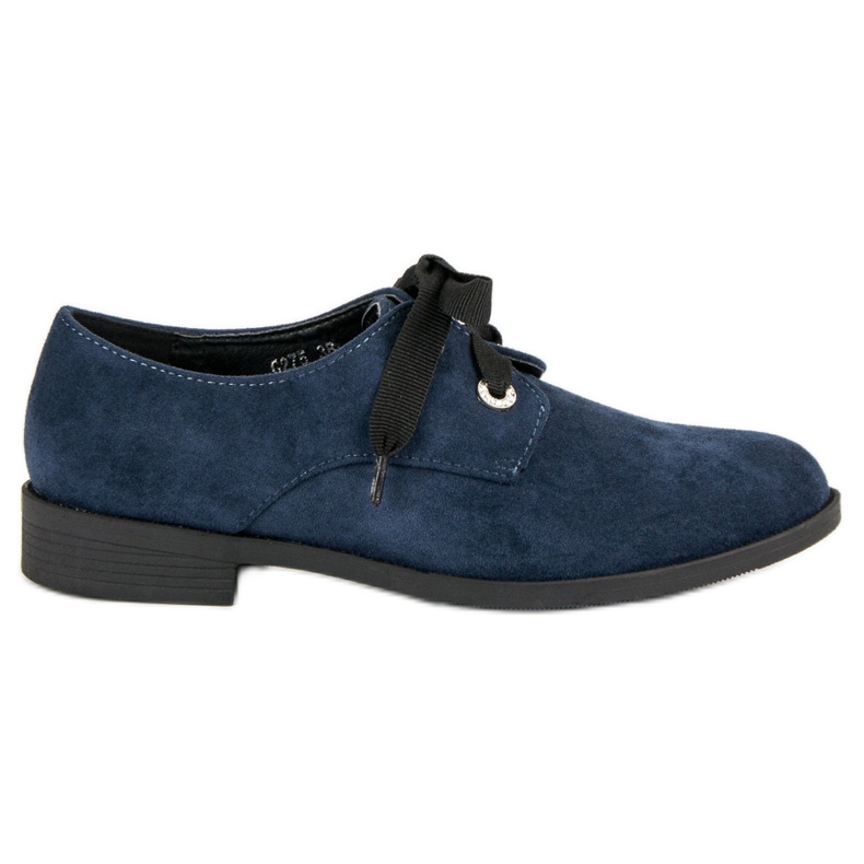 Bestelle Marineblaue Wildlederschuhe