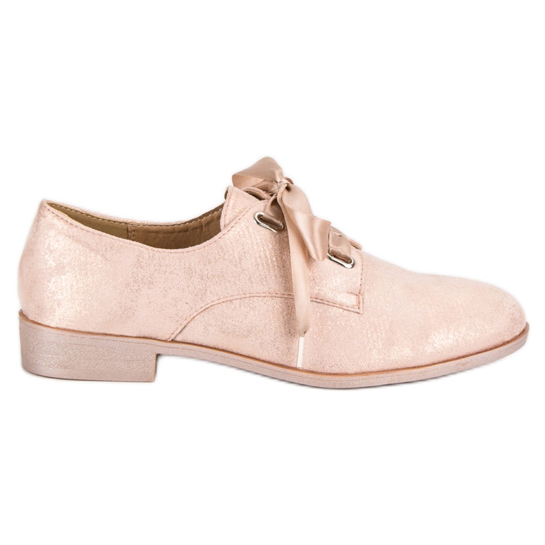 Juliet Gebundene Brogues rosa