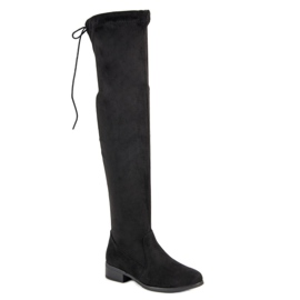 Seastar Schwarze Stiefel über dem Knie