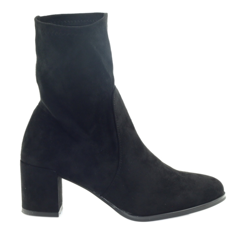 Schwarze Lycra-Stiefel von Sergio Leone