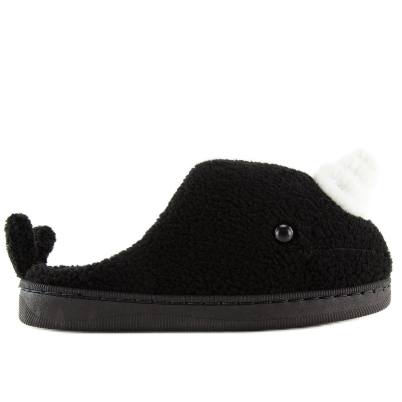 Schwarze Damenhausschuhe DD92 Schwarz