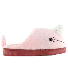 Rosa Hausschuhe für Damen DD92 L.PINK