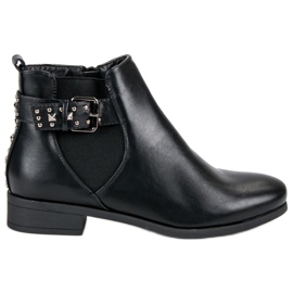 Sweet Shoes Rock-Chelsea-Stiefel schwarz